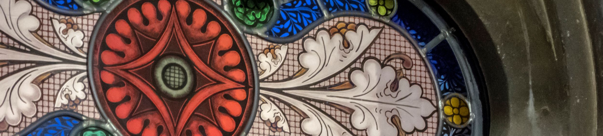 Fraction of a Stain Glass Window